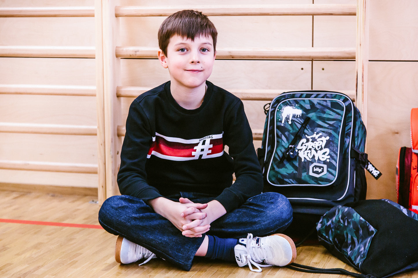 School backpack Cubic Street King
