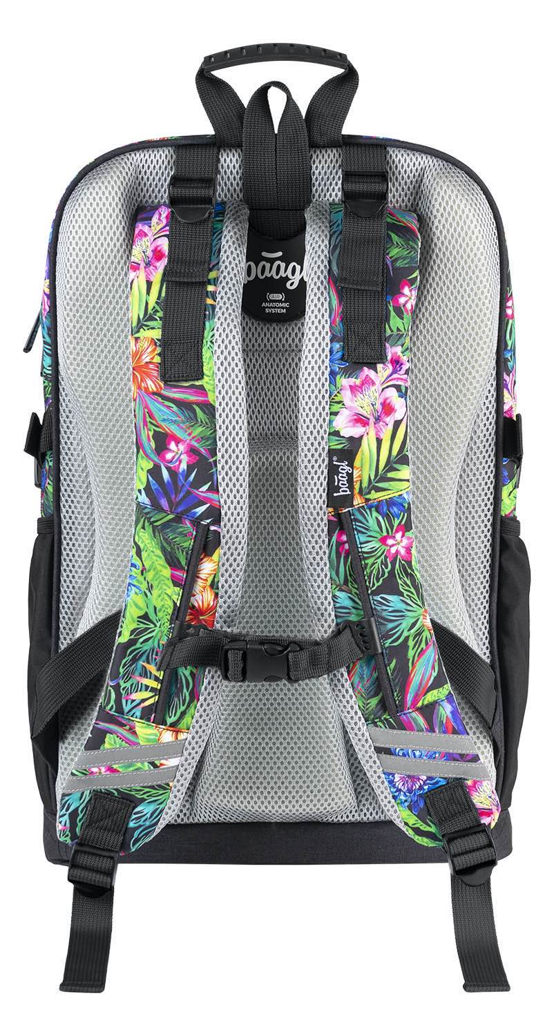 School backpack Cubic Tropical