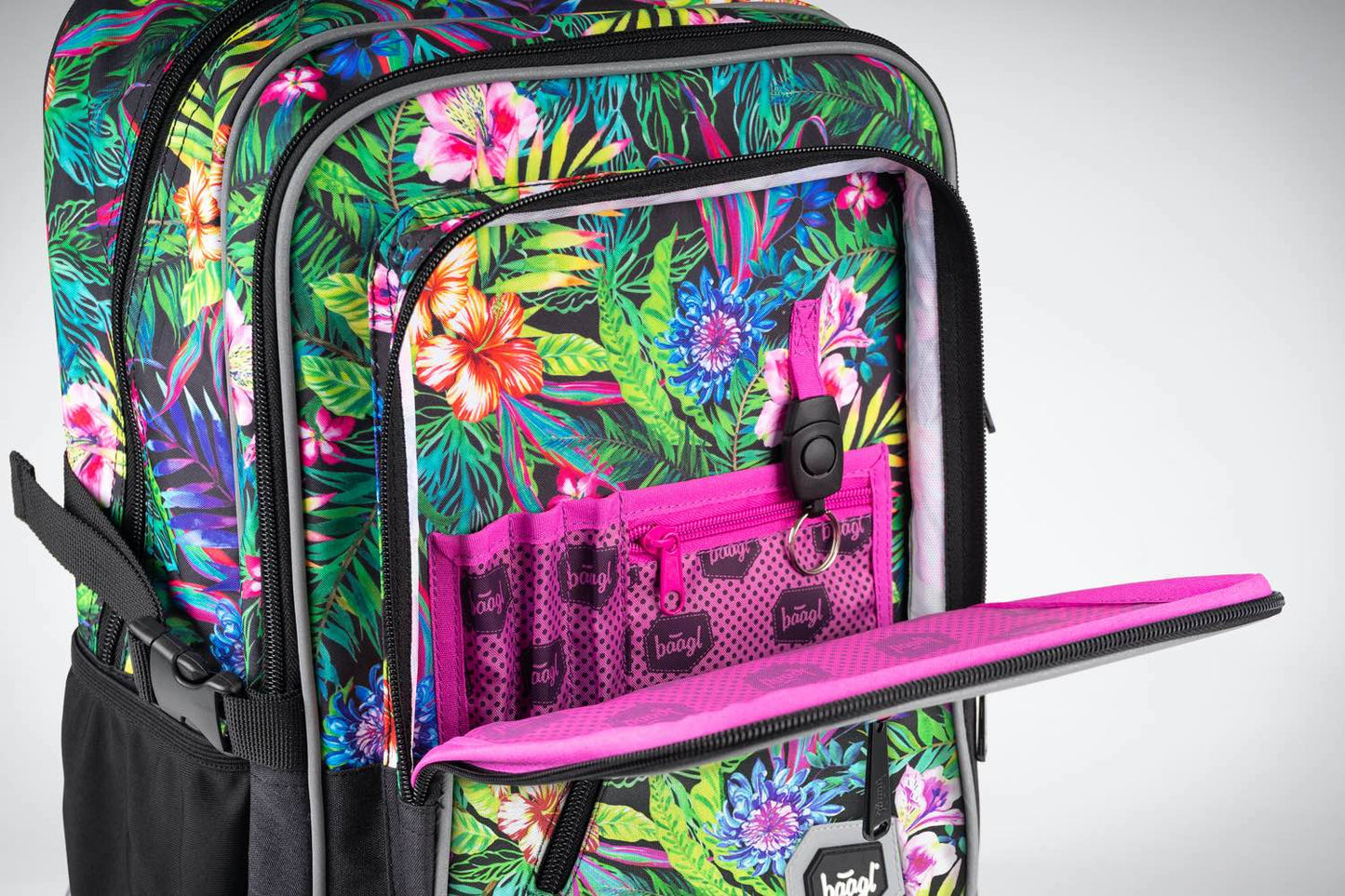 School backpack Cubic Tropical