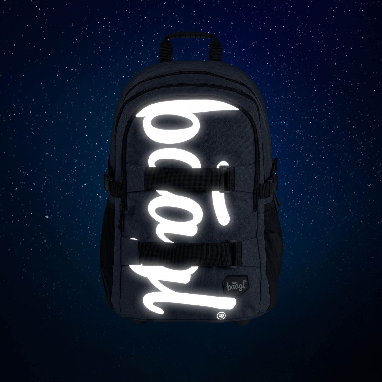 School backpack Skate Blue