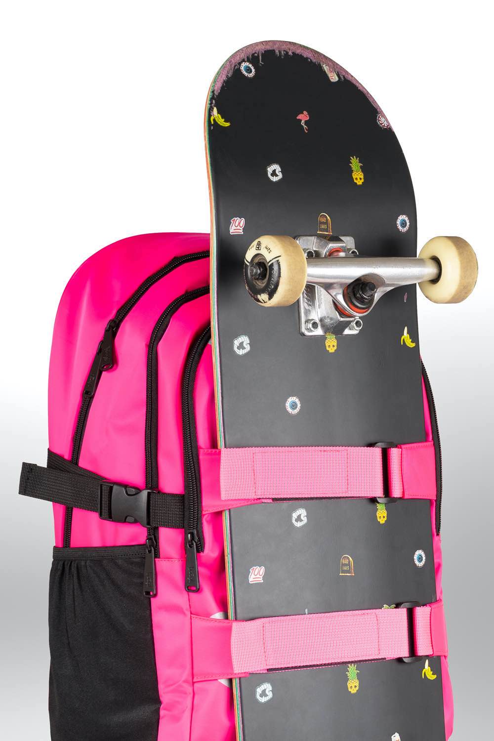 School backpack Skate Pink