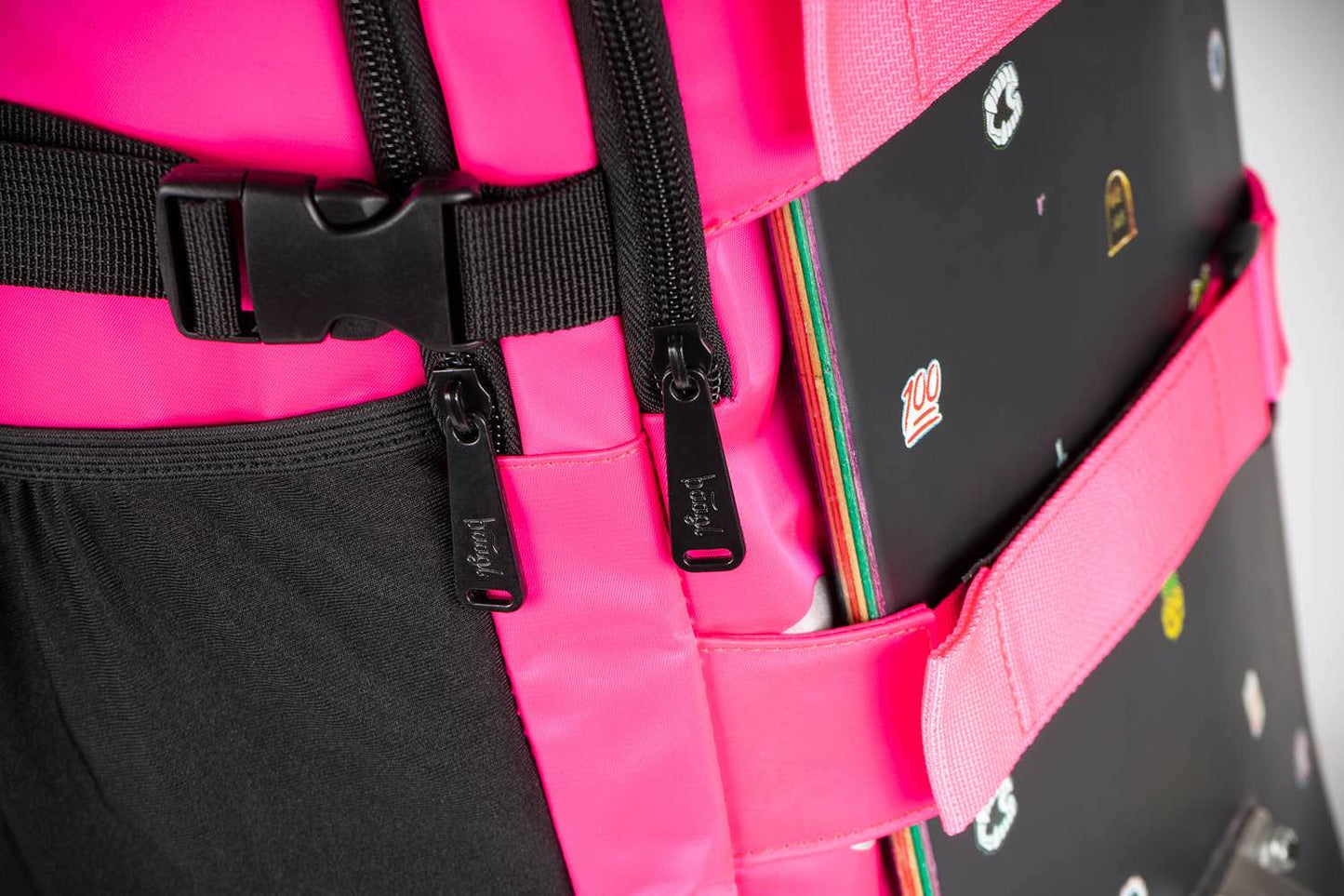 School backpack Skate Pink