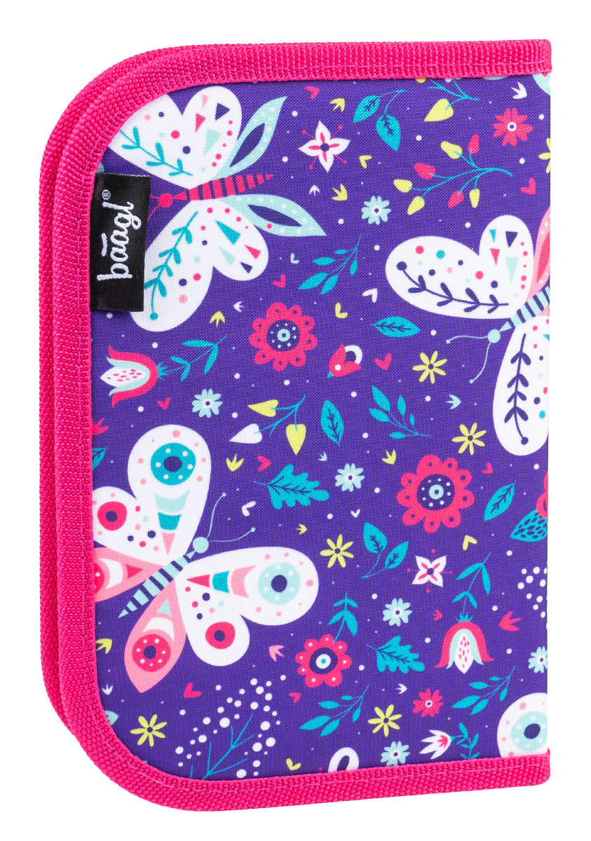 School pencil case Butterfly
