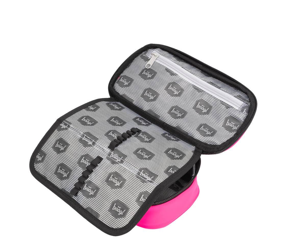 School etui Skate Pink