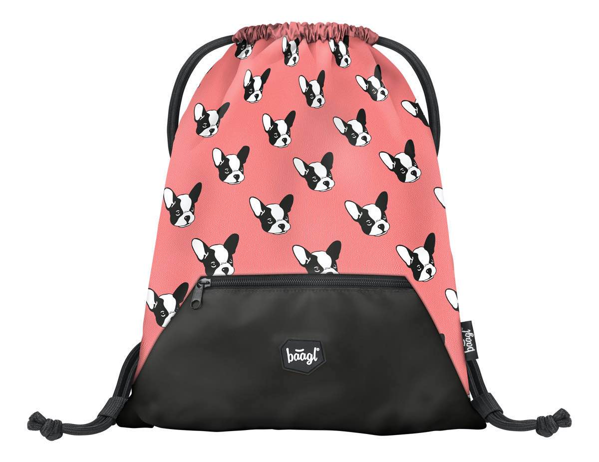 Gym sack with zip pocket Doggie
