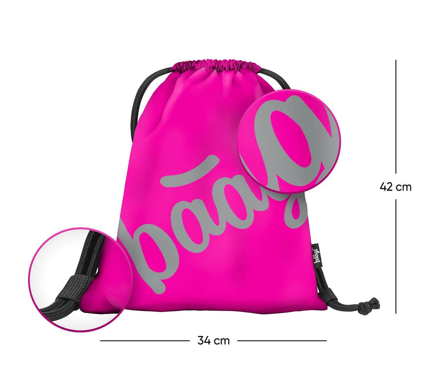 Gym sack Skate Pink