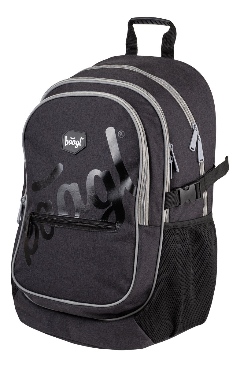 School backpack Logo Black