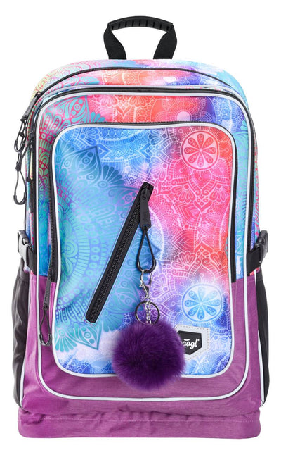 School backpack Cubic Mandala