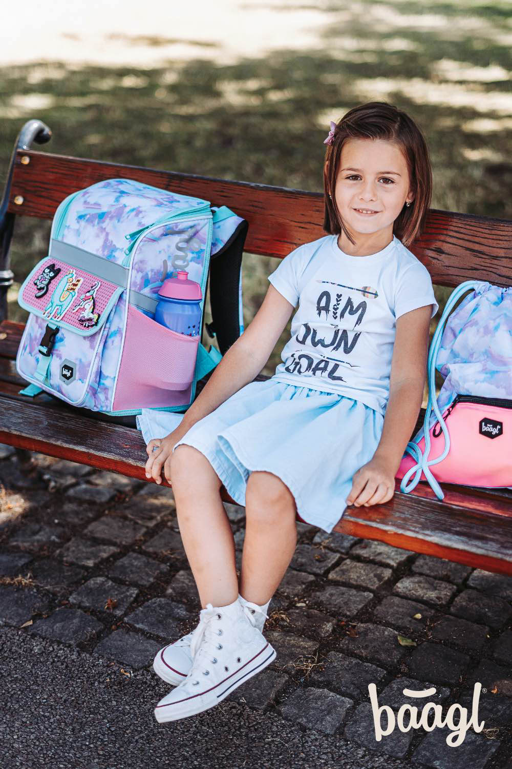 School bag Zippy Rainbow DIY