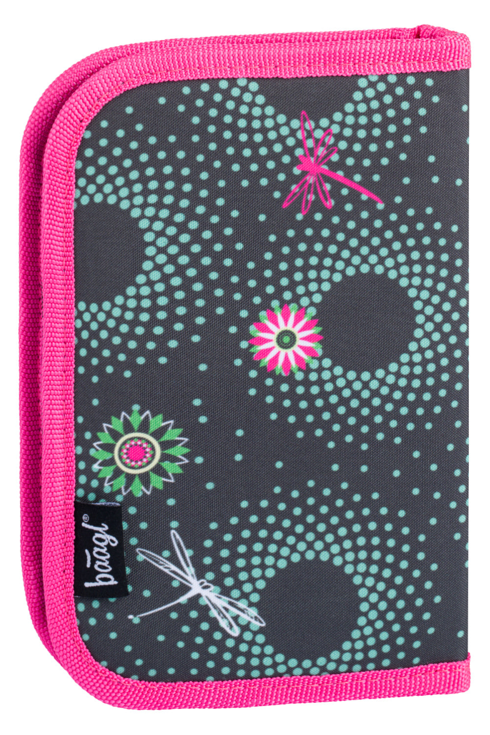 School Pencil Case Classic Flowers