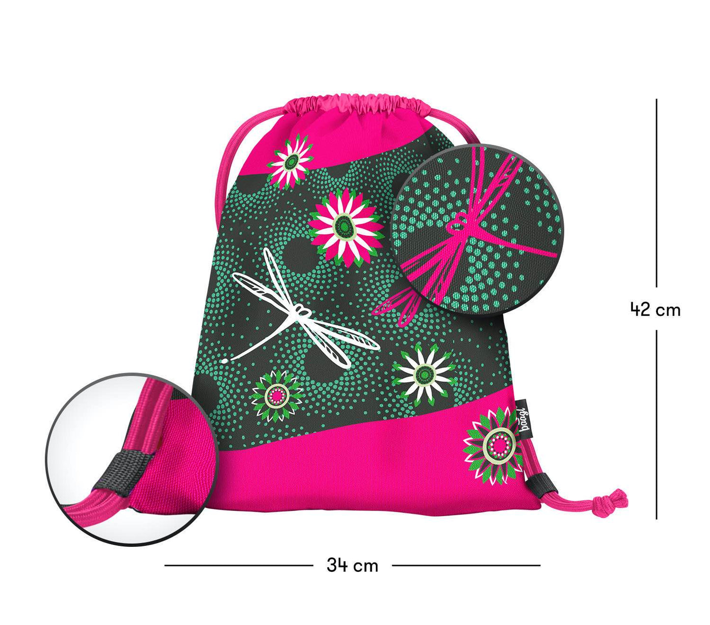 Gym sack Flowers