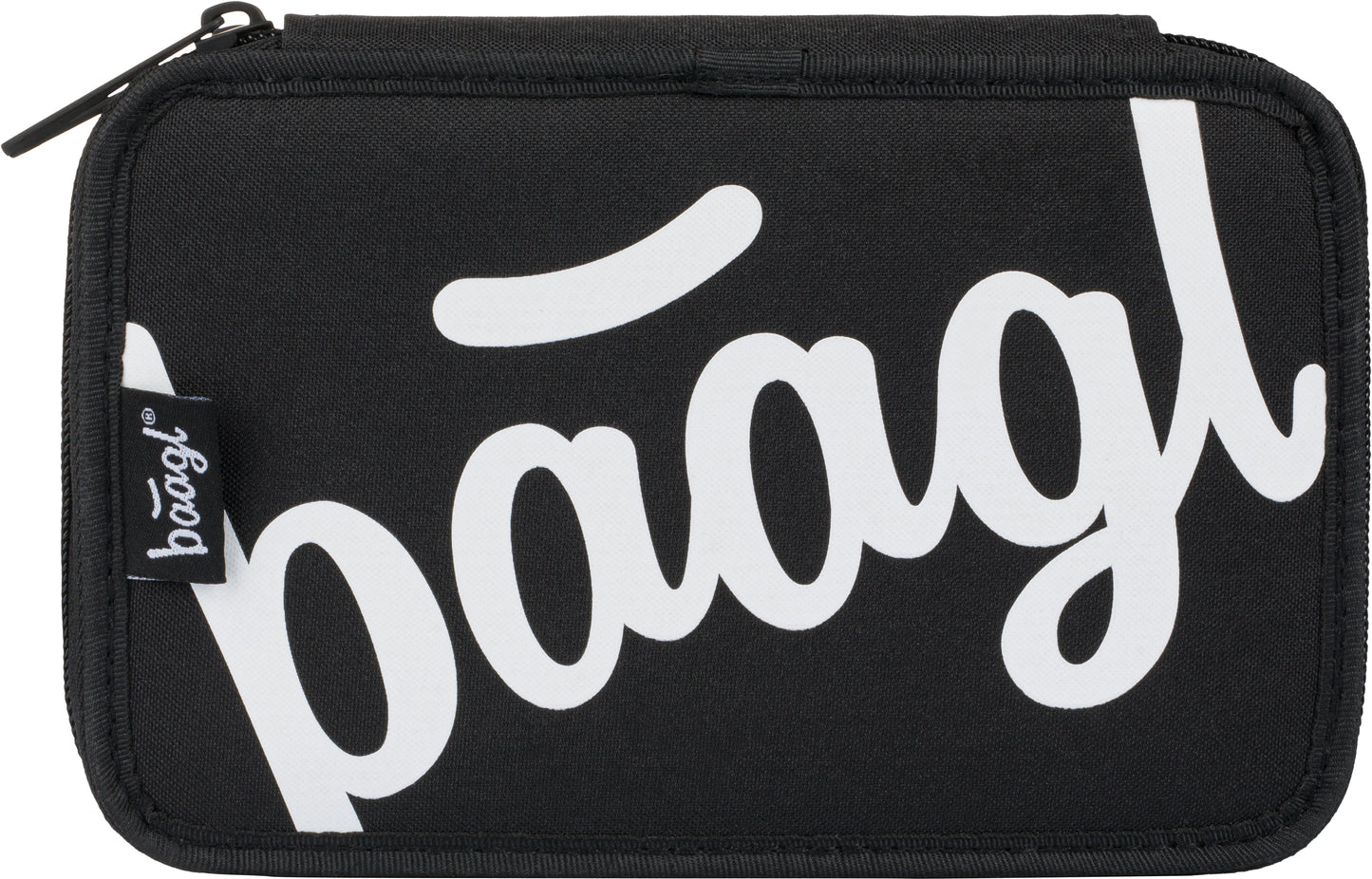 Two-tier pencil case Logo Black