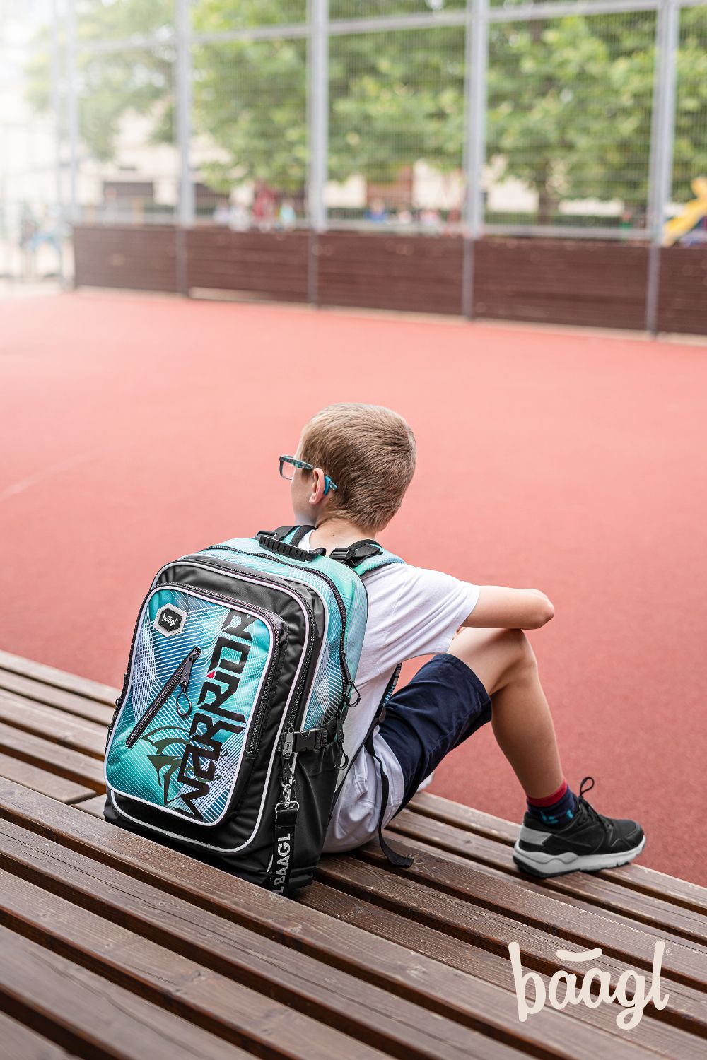 School backpack Cubic Warrior
