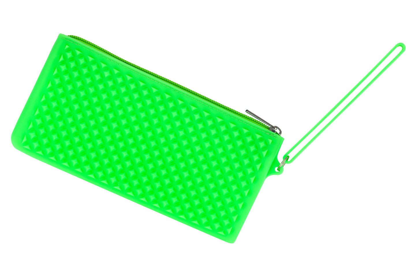 Silicone Pouch Neon Green