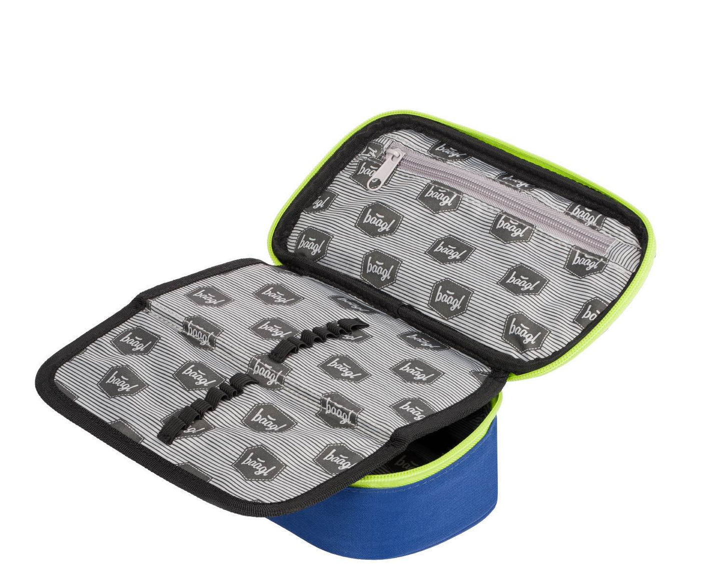 School pencil case etue Neon