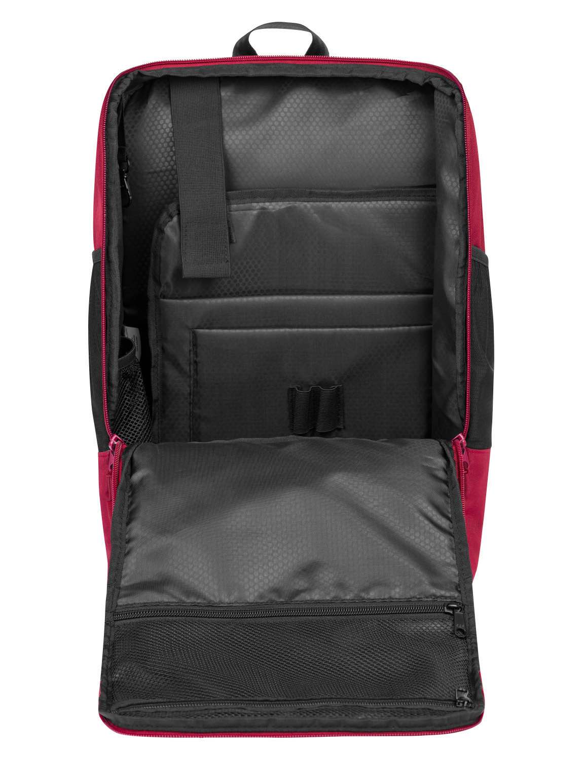 City backpack RPET Deep Red