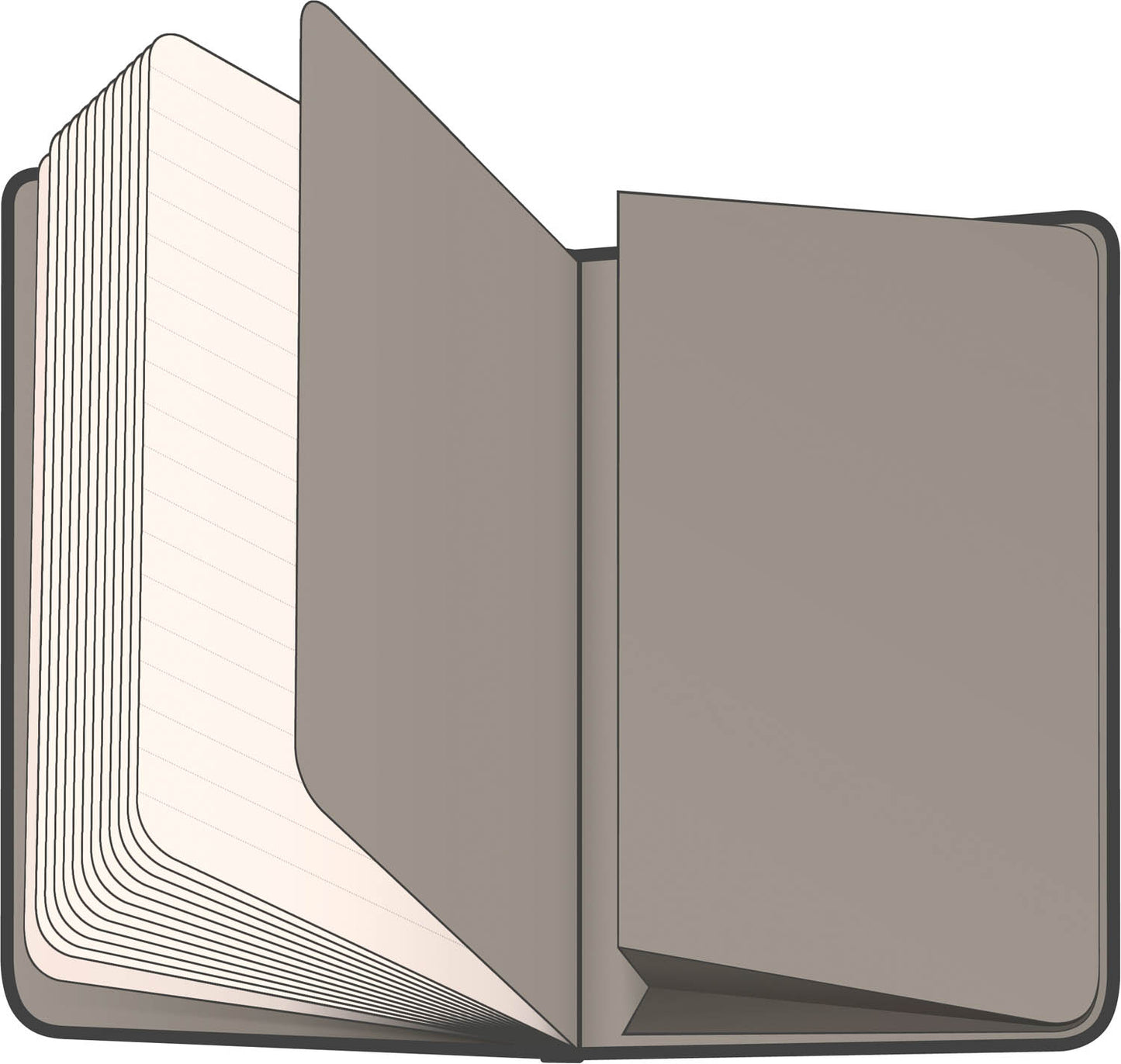 Notebook Zodiac Taurus, lined, 13 × 21 cm