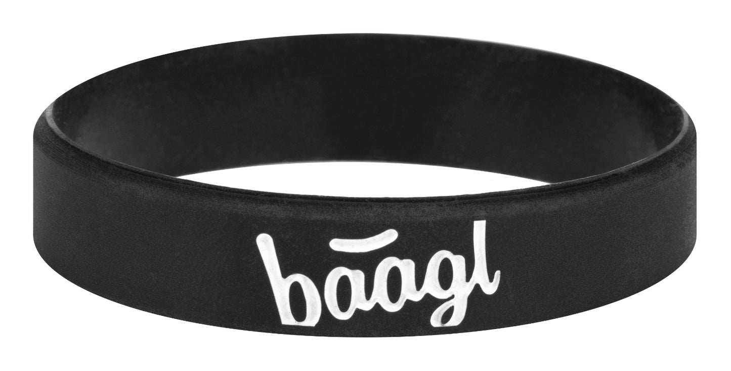 Black glow-in-the-dark bracelet