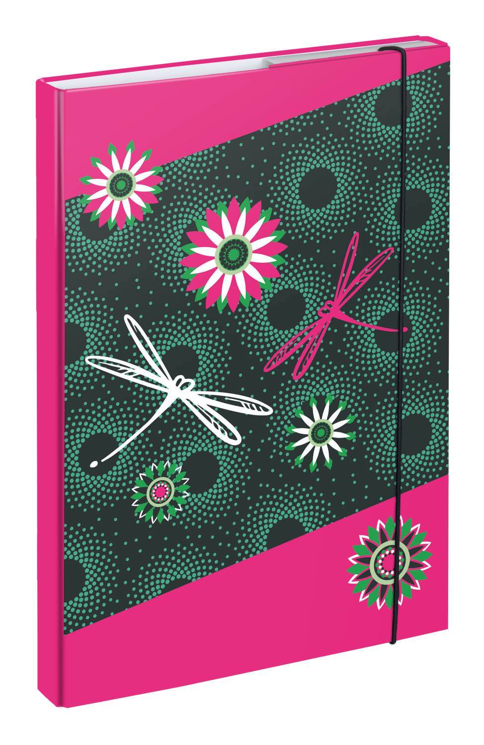 Heftbox A4 Flowers