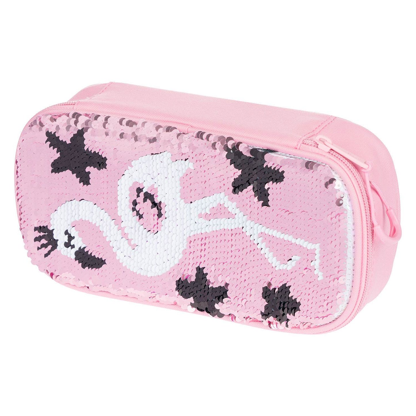School pencil case etue Fun Flamingo
