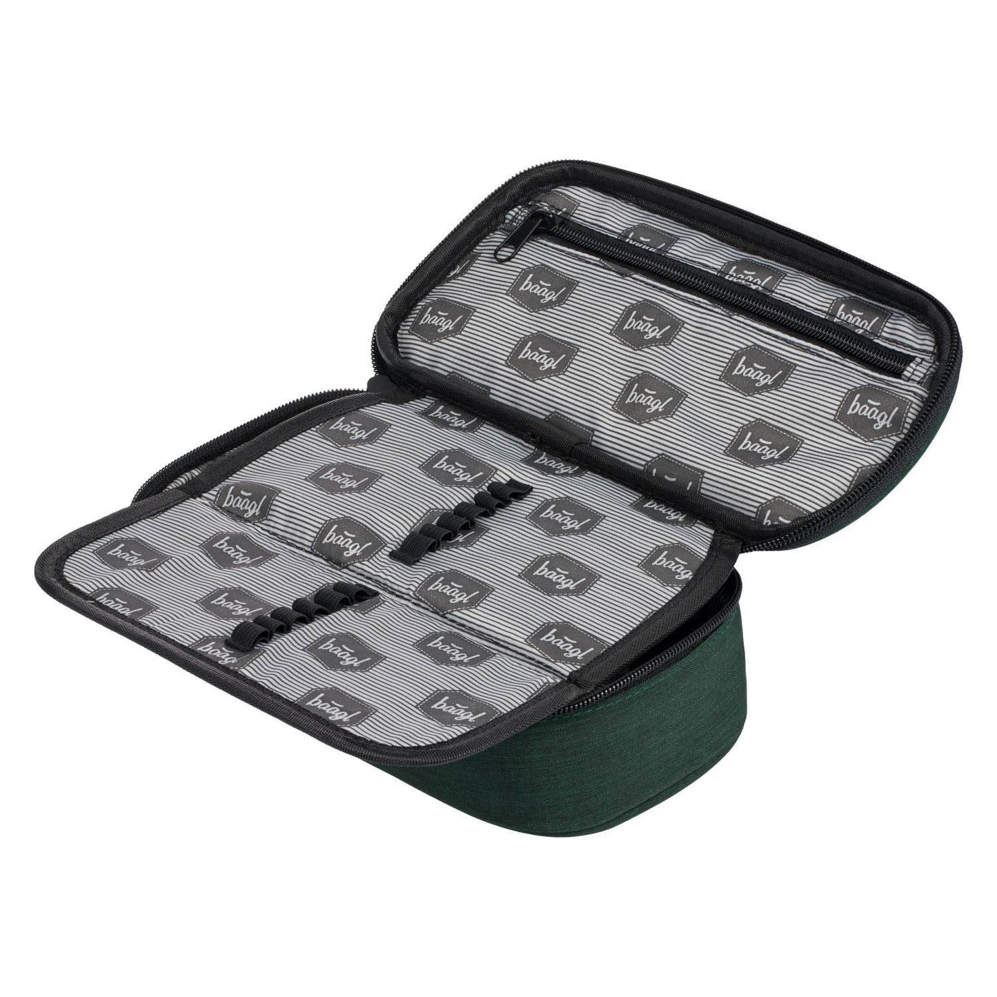 School etui Logo green