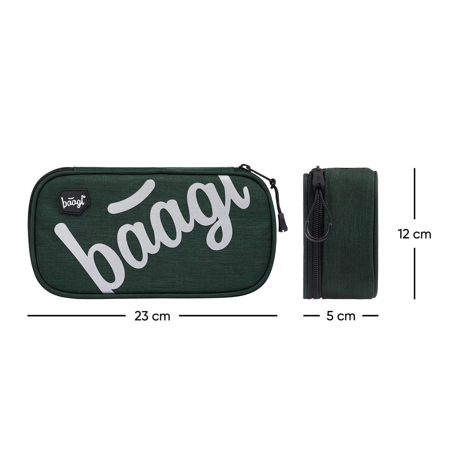School etui Logo green