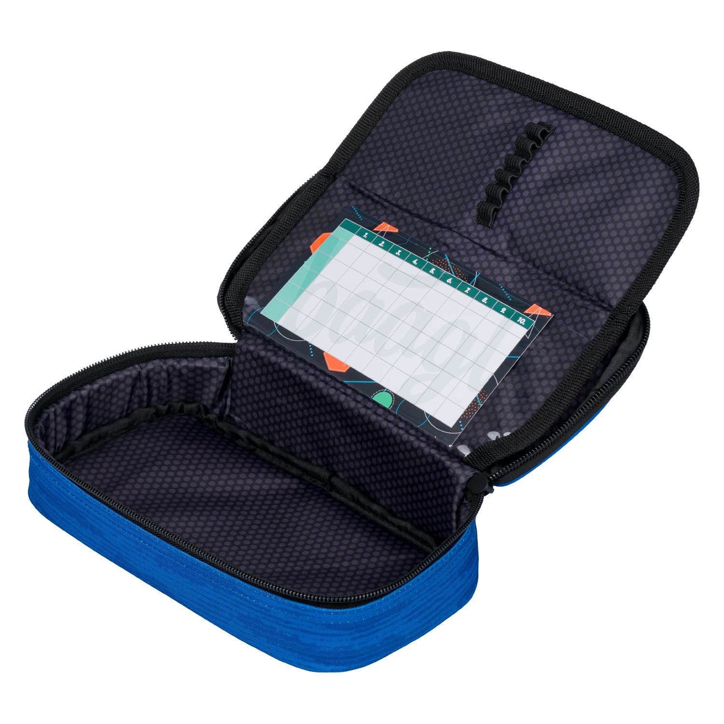 School etui Logo Blue