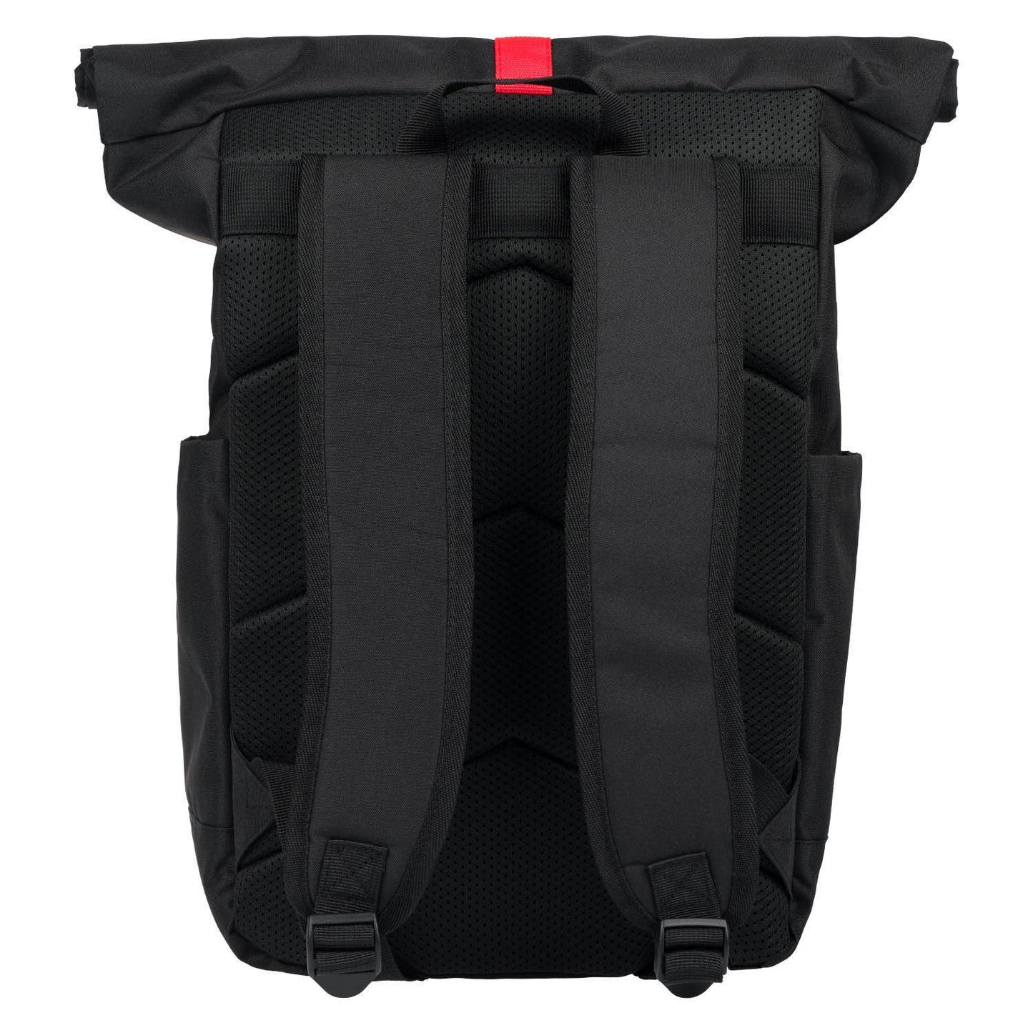 Roll top backpack TERIBEAR black