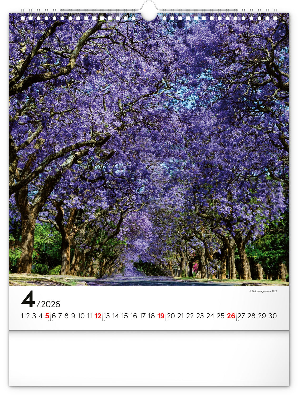 Wall calendar Inspiration 2026, 30 x 34 cm