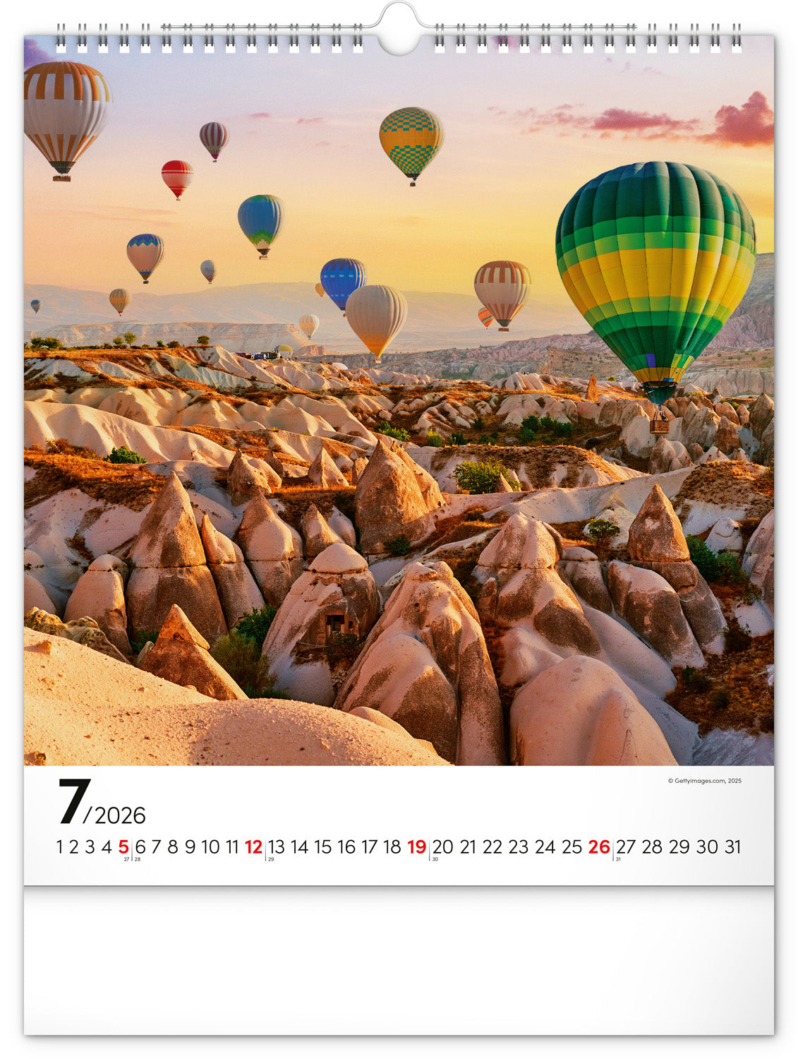Wall calendar Inspiration 2026, 30 x 34 cm