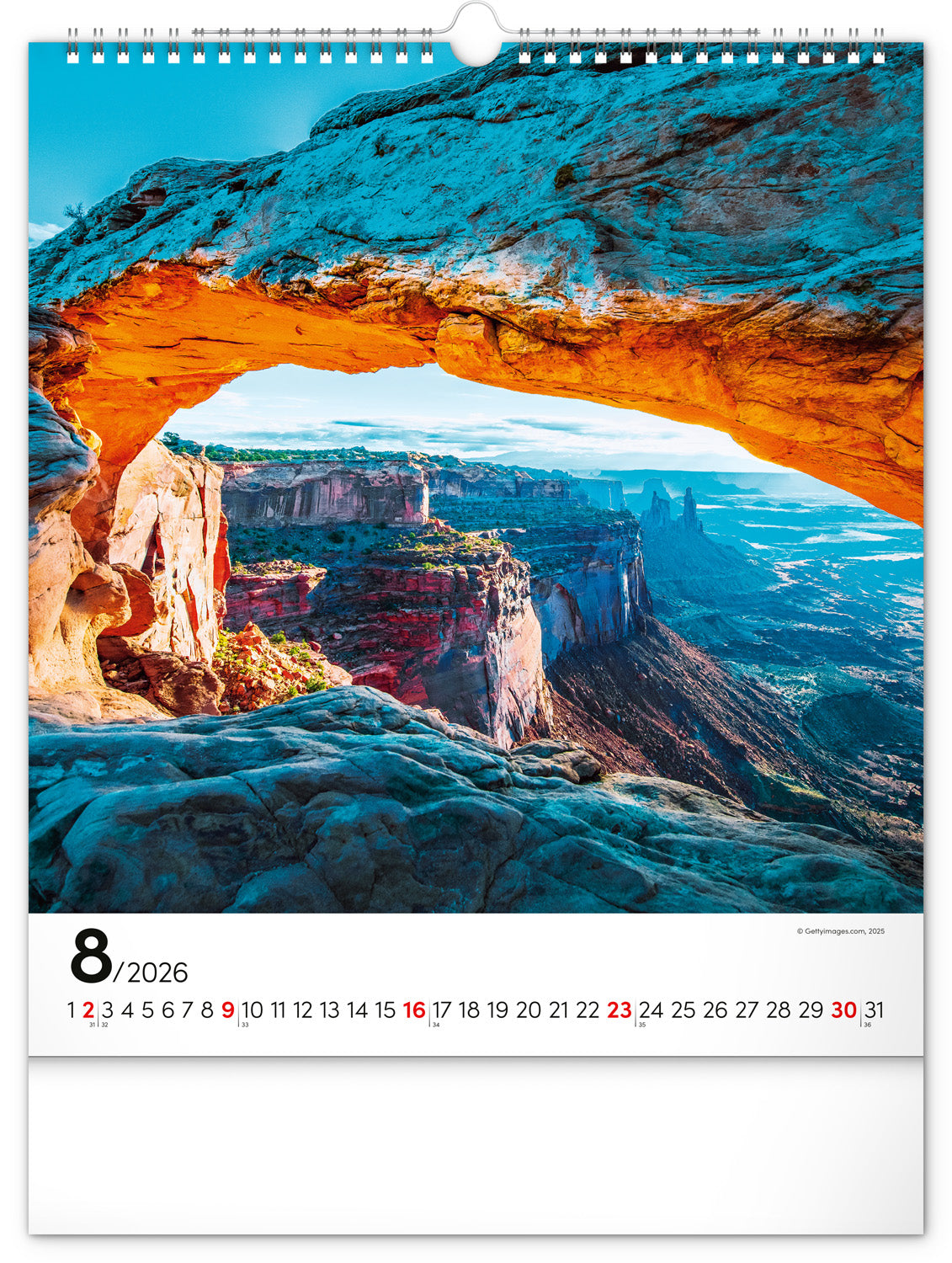 Wall calendar Inspiration 2026, 30 x 34 cm