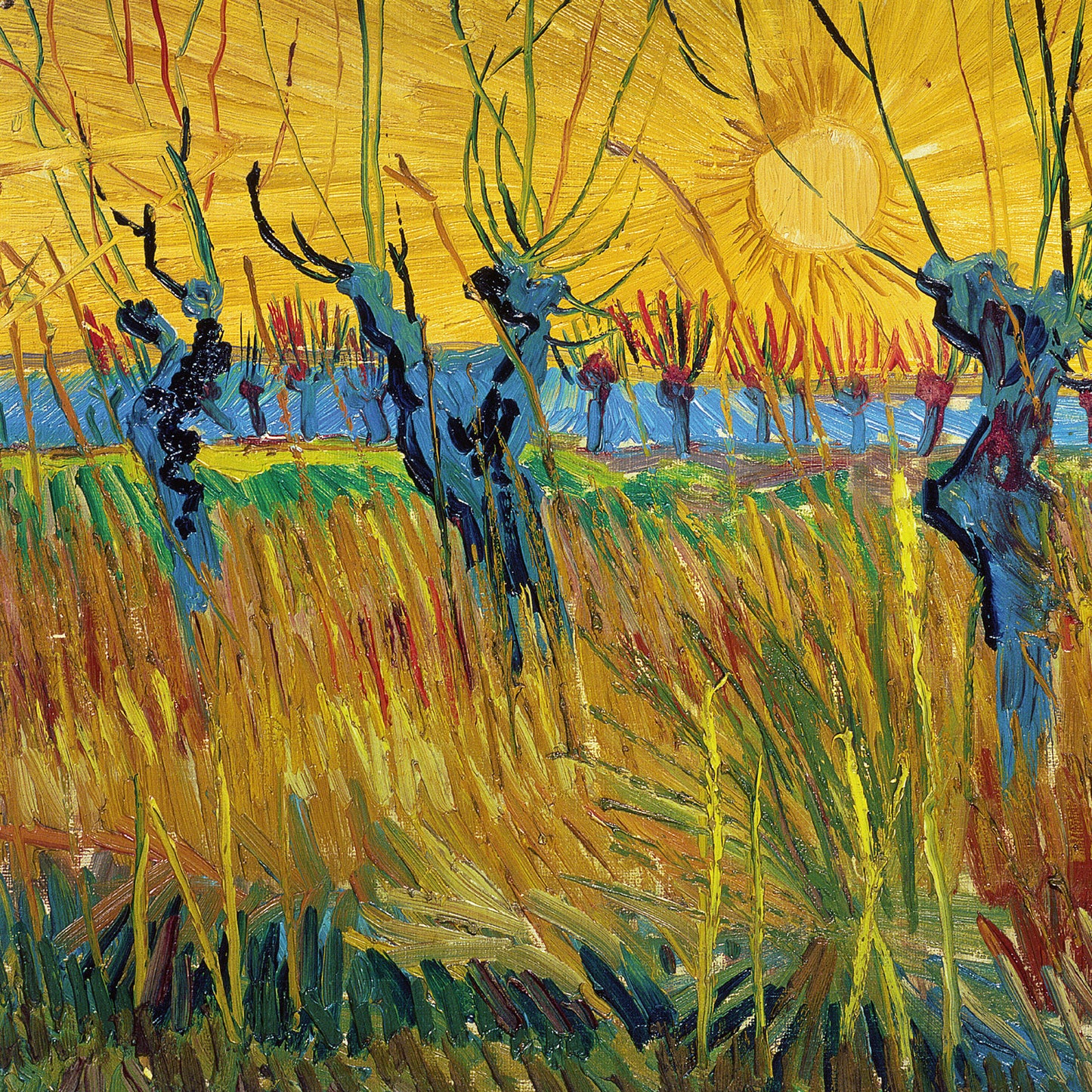 Grid calendar Vincent van Gogh 2026, 30 x 30 cm