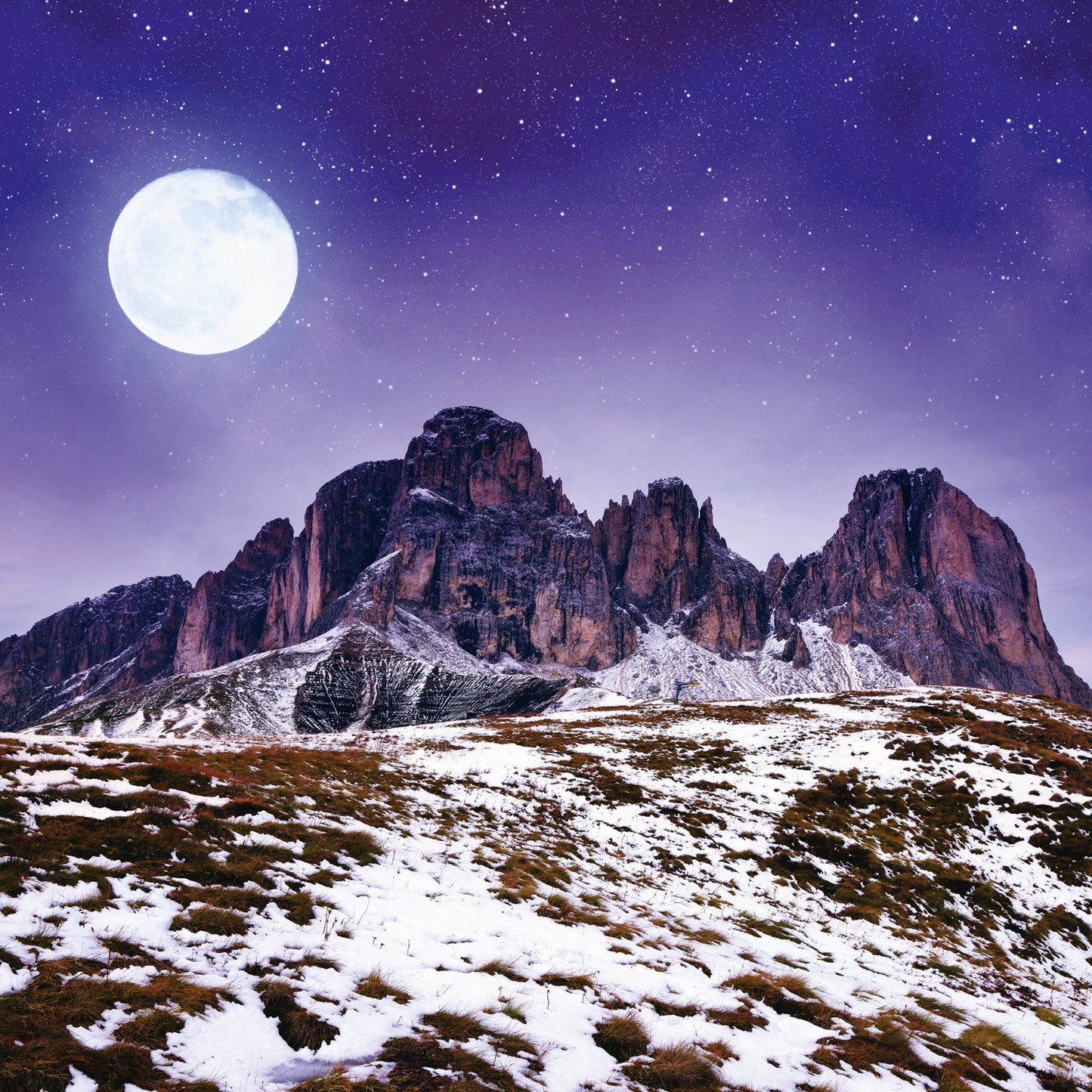 Grid calendar The Moon 2026, 30 x 30 cm