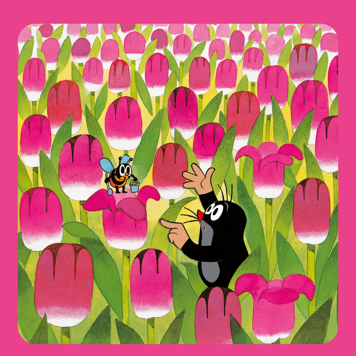 Grid calendar The Little Mole 2026, 30 x 30 cm