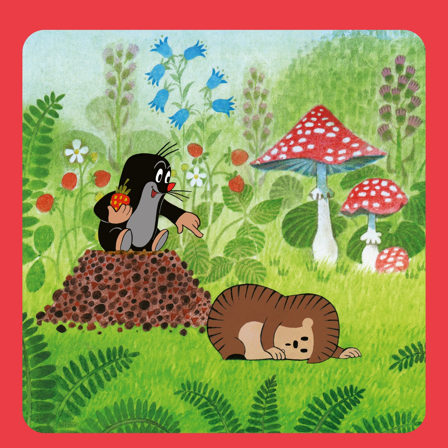 Grid calendar The Little Mole 2026, 30 x 30 cm