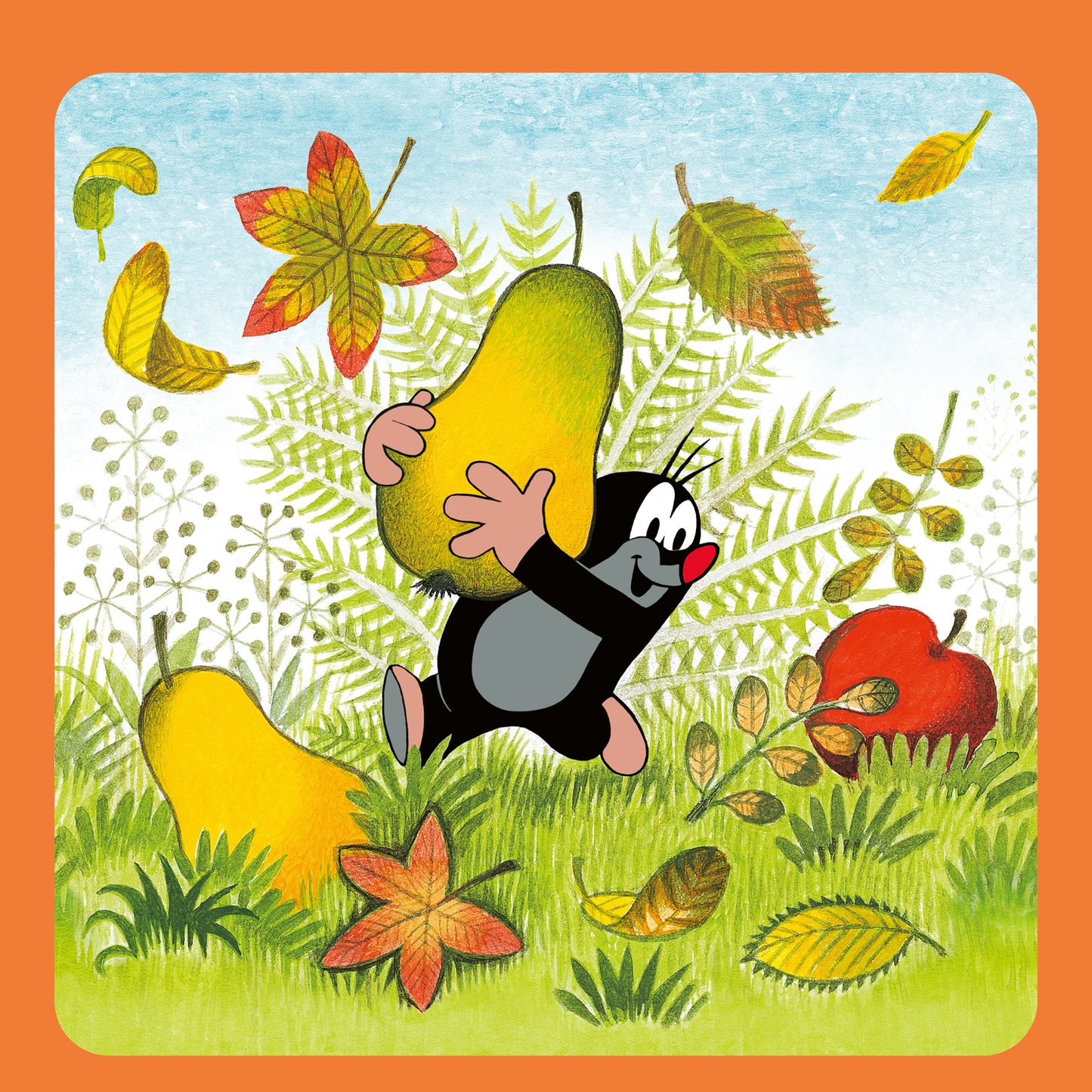 Grid calendar The Little Mole 2026, 30 x 30 cm