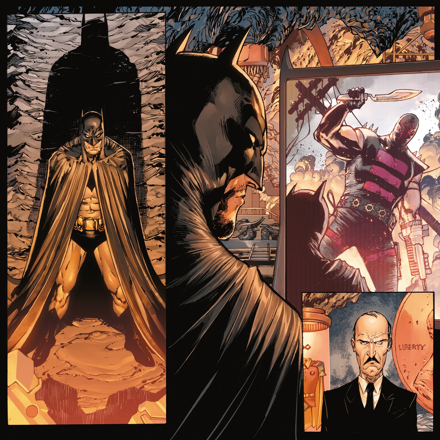 Grid calendar Batman Comics 2026, 30 x 30 cm