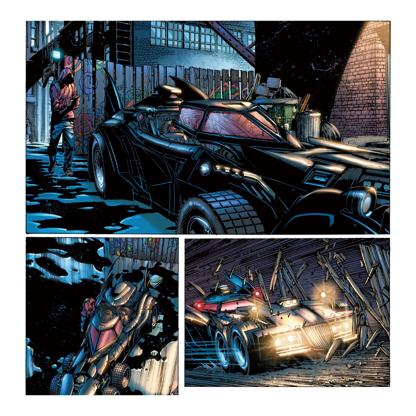 Grid calendar Batman Comics 2026, 30 x 30 cm
