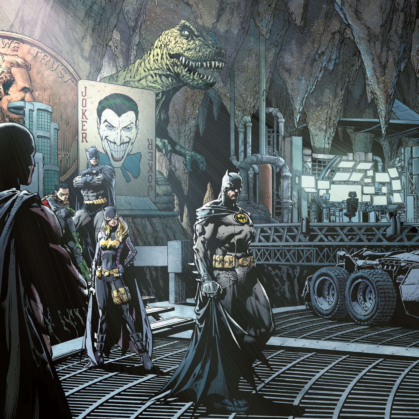 Grid calendar Batman Comics 2026, 30 x 30 cm