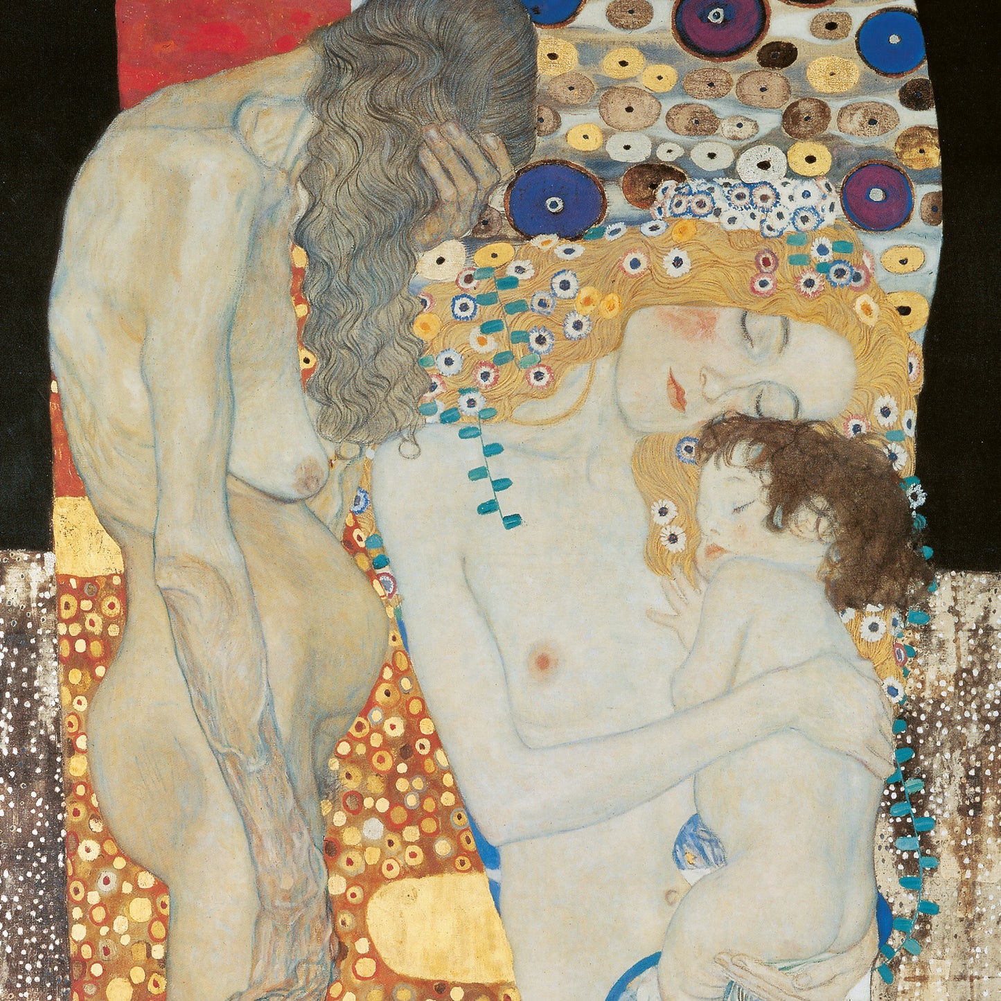 Grid calendar Gustav Klimt 2026, 30 x 30 cm