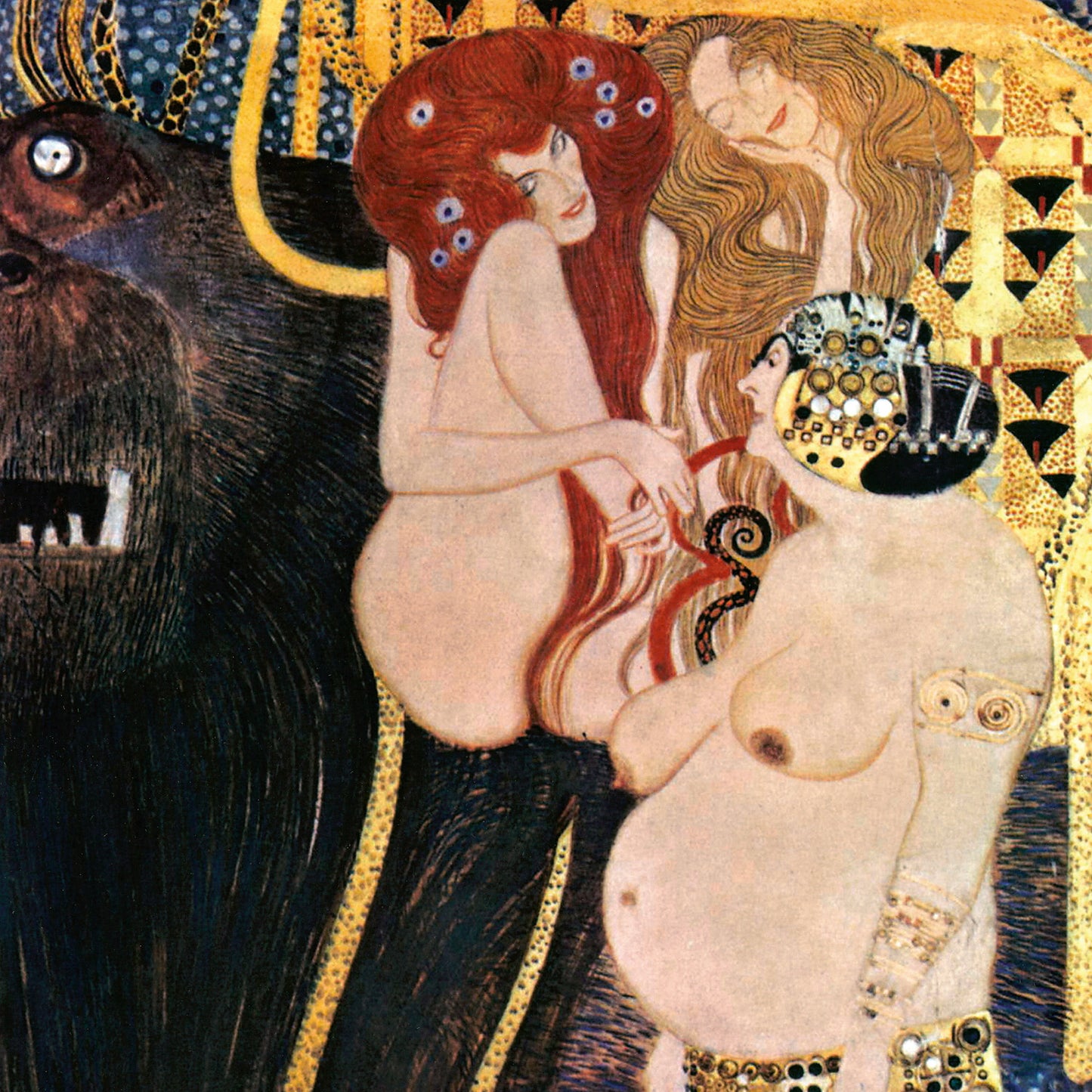 Grid calendar Gustav Klimt 2026, 30 x 30 cm