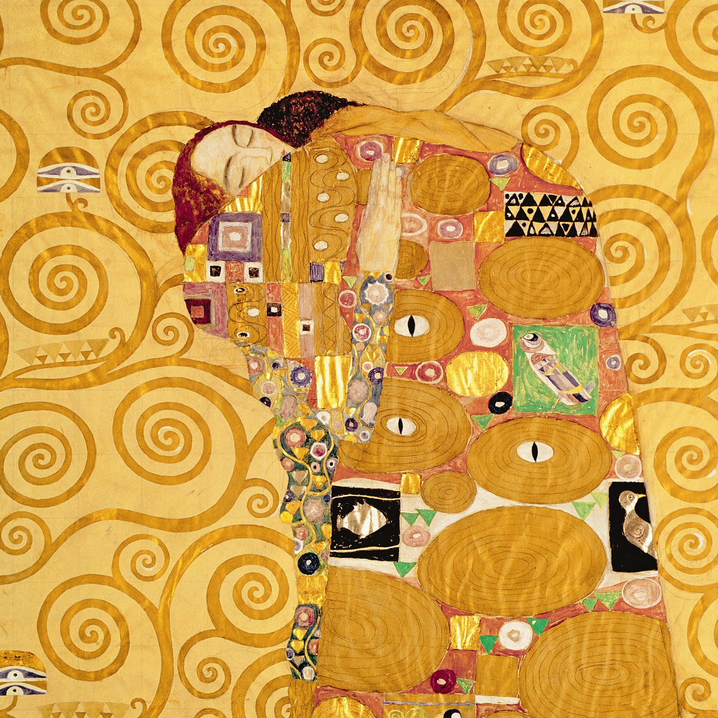 Grid calendar Gustav Klimt 2026, 30 x 30 cm