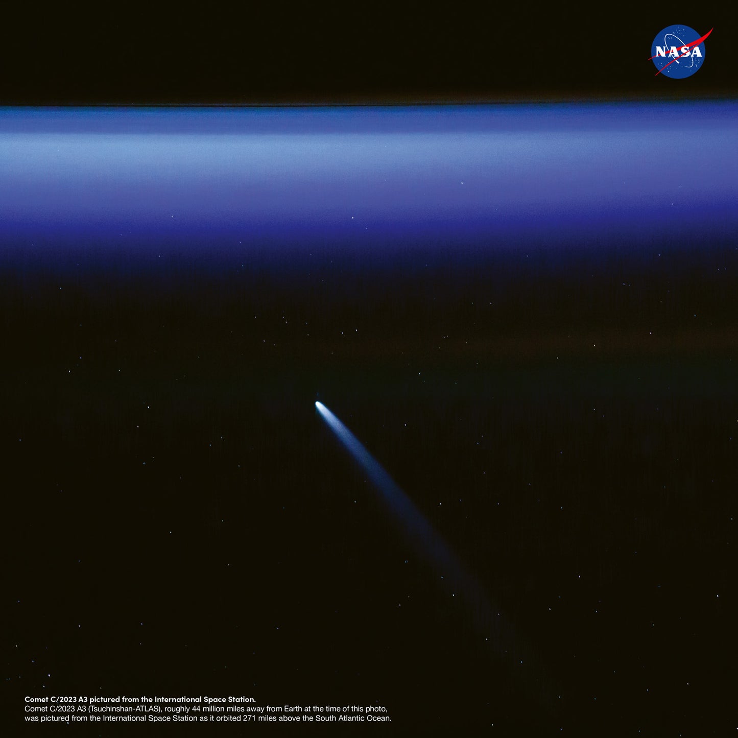 Grid calendar NASA 2026, 30 x 30 cm