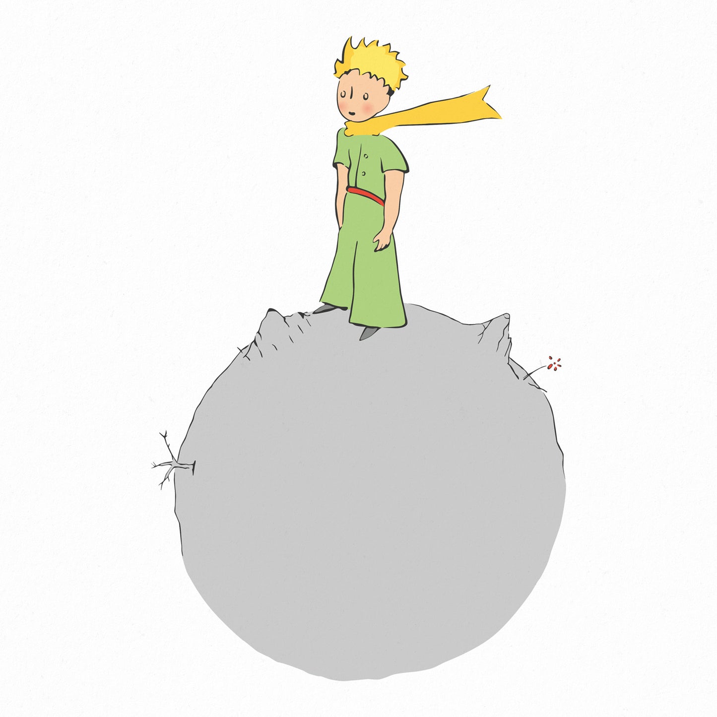 Grid calendar Le Petit Prince 2026, 30 x 30 cm