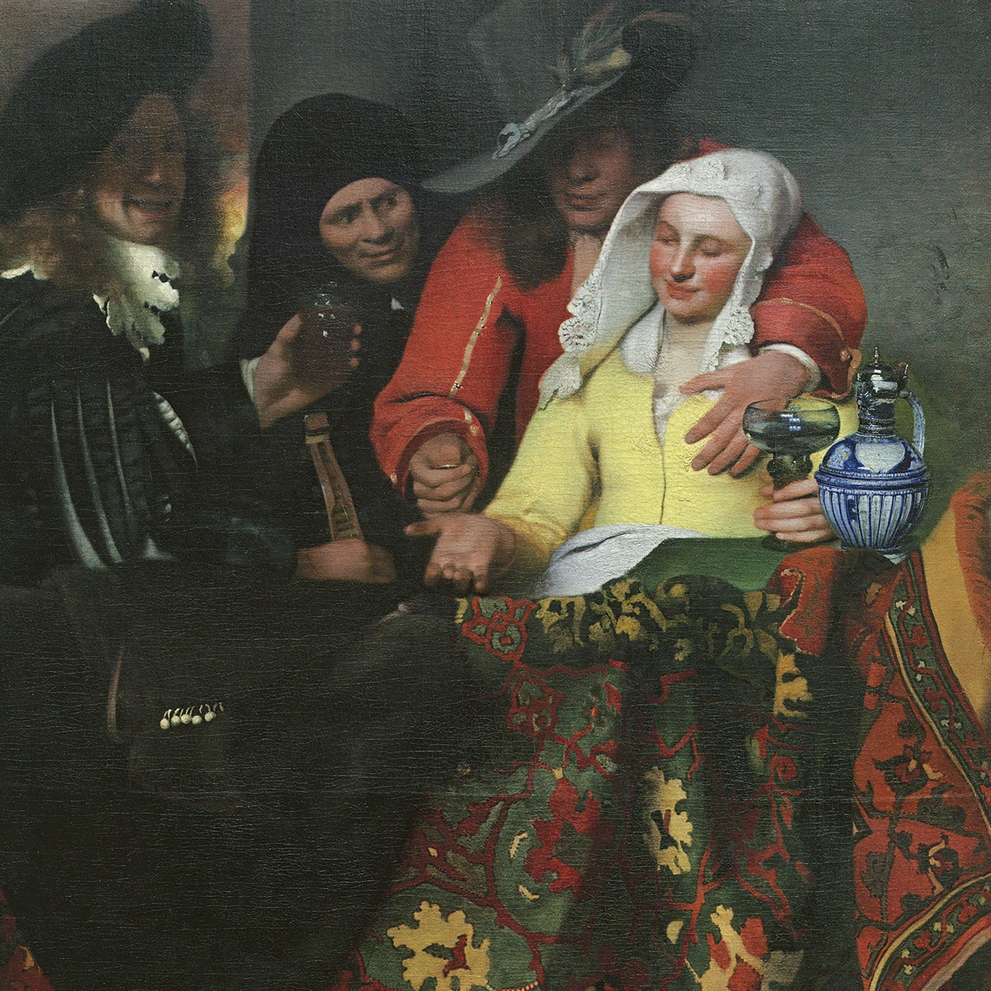 Grid calendar Johannes Vermeer 2026, 30 x 30 cm