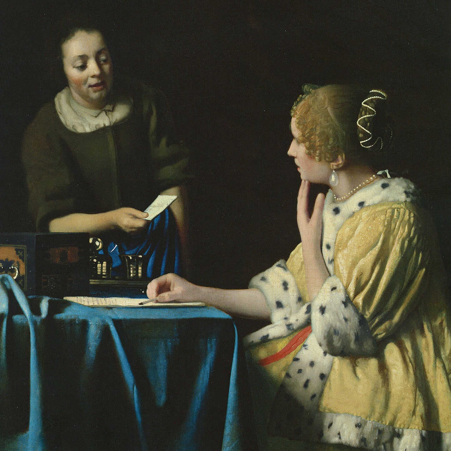 Grid calendar Johannes Vermeer 2026, 30 x 30 cm