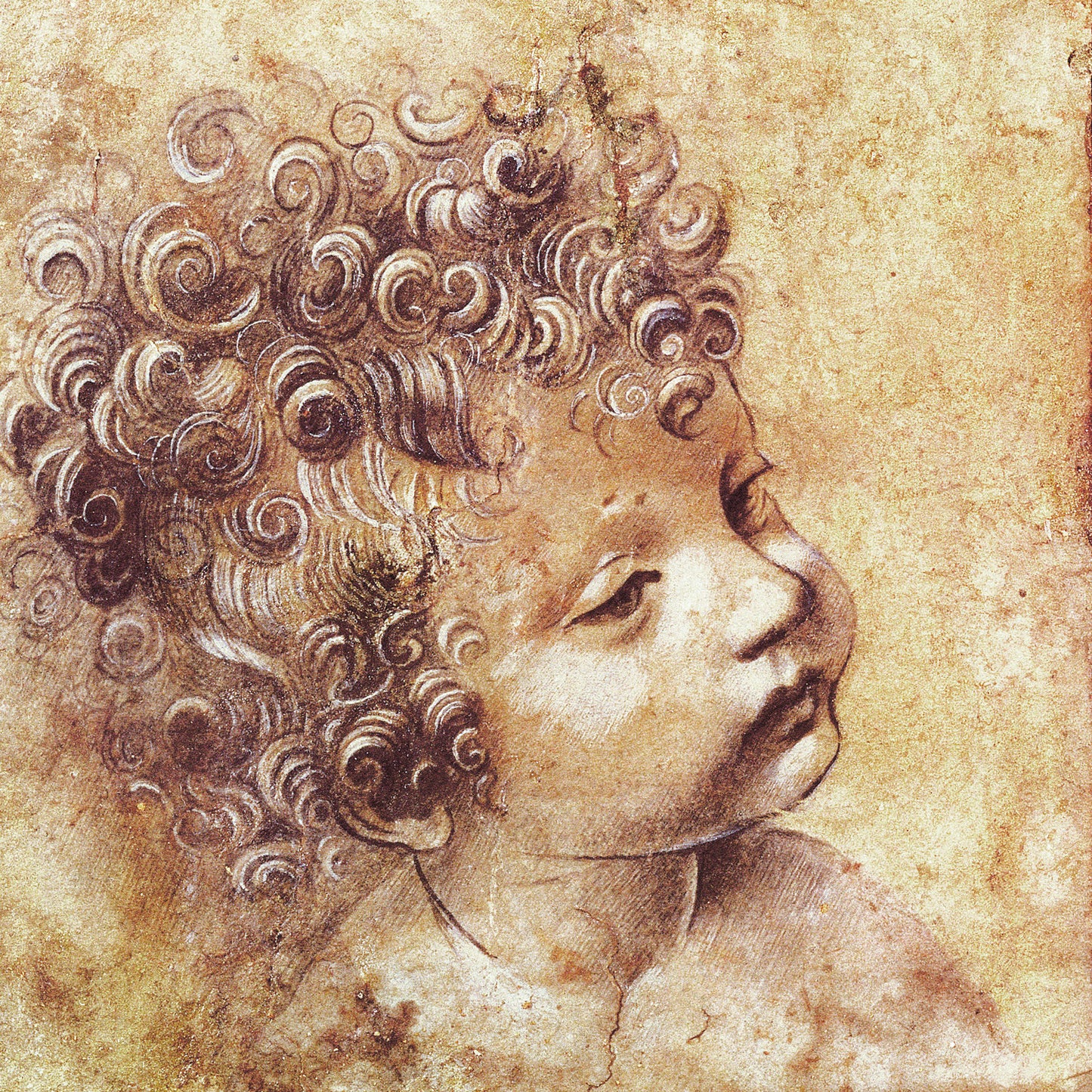 Grid calendar Leonardo da Vinci 2026, 30 x 30 cm