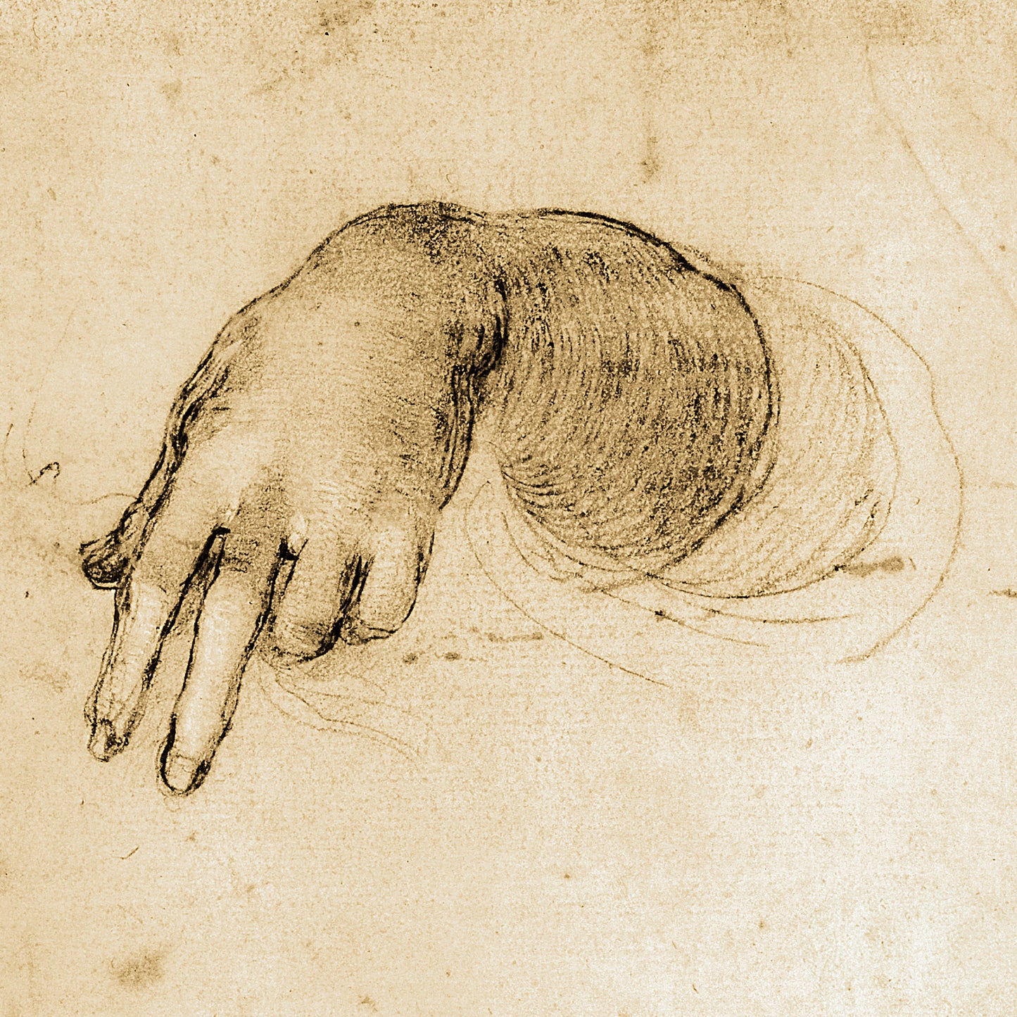 Grid calendar Leonardo da Vinci 2026, 30 x 30 cm