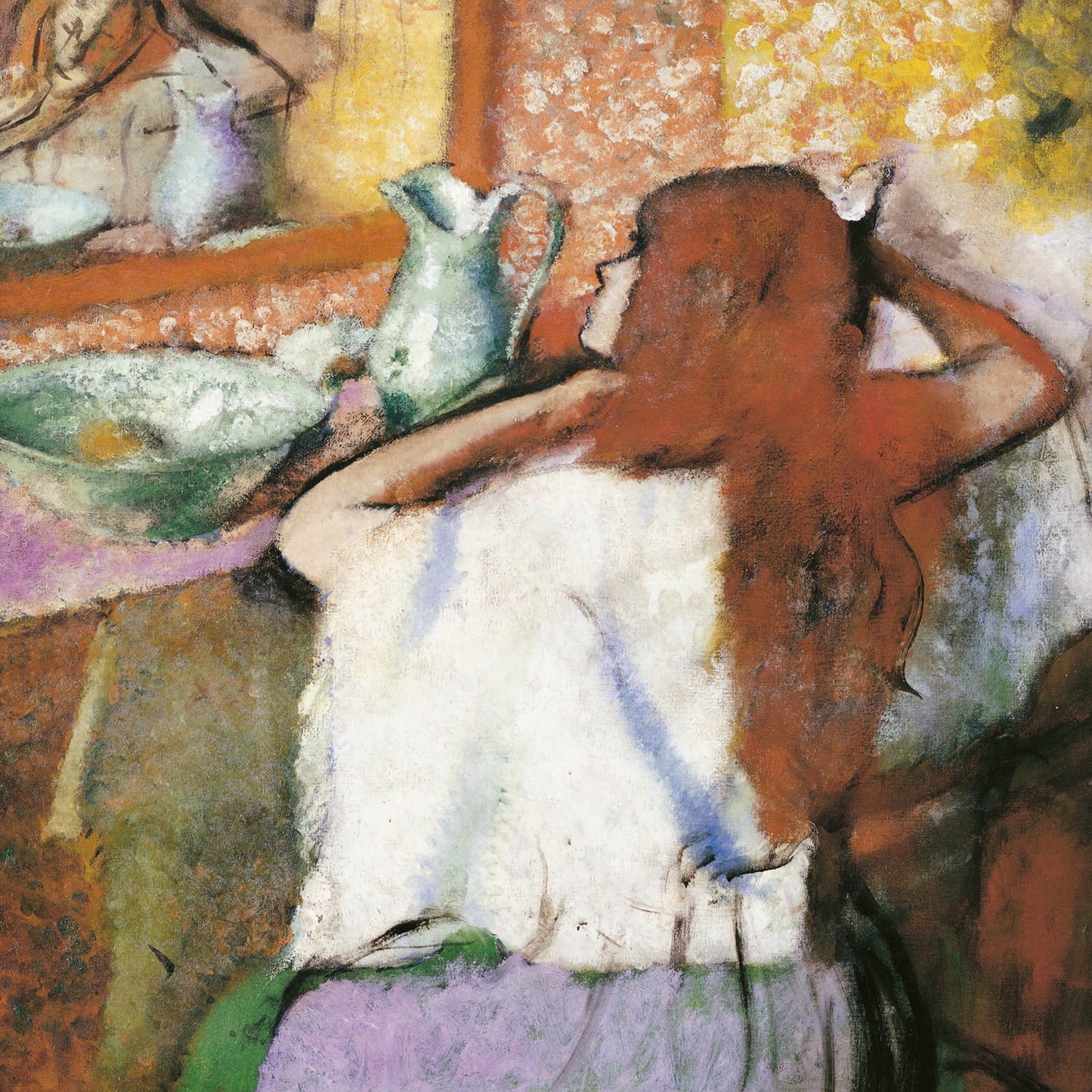 Grid calendar Edgar Degas 2026, 30 x 30 cm
