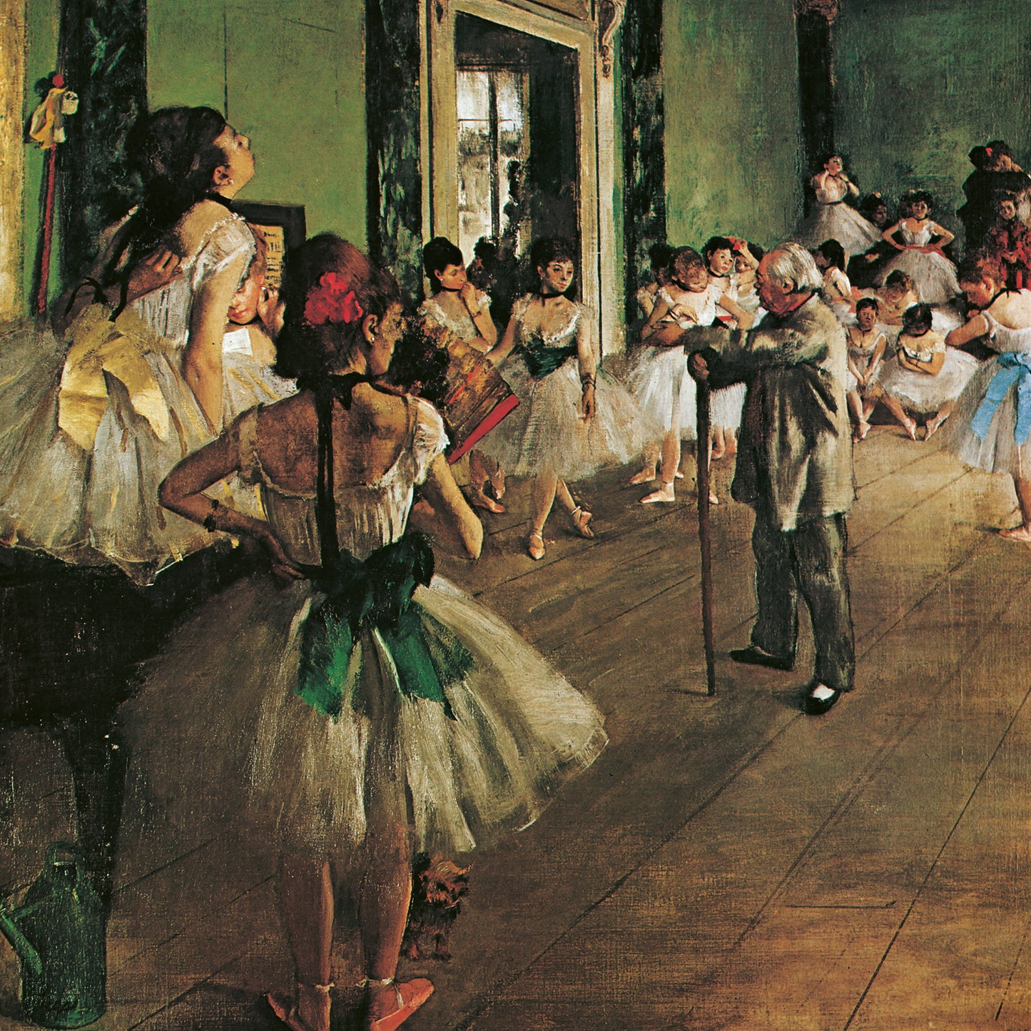 Grid calendar Edgar Degas 2026, 30 x 30 cm